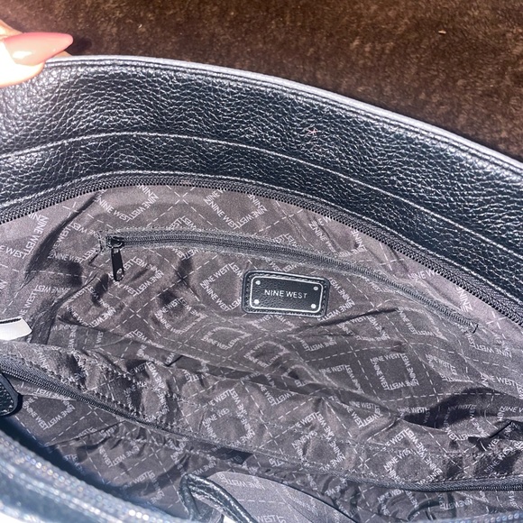 Nine West Gray and black Tote bag - Picture 3 of 3